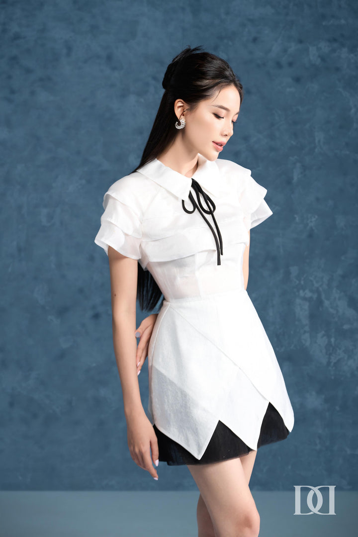 DARLING DIVA Đầm Cánh Tiên Bèo Rũ Phom Dáng Thoải Mái Calli Dress